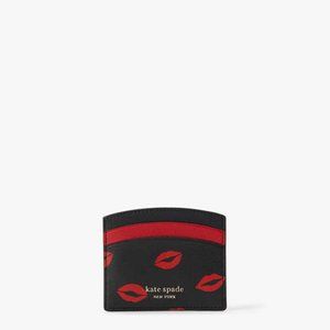 Like New ADORABLE Kate Spade Spencer Kisses Cardholder